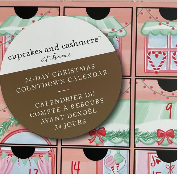 Cupcakes & Cashmere Christmas Advent Calendar 24 Countdown Drawers Refillable - Picture 6 of 13